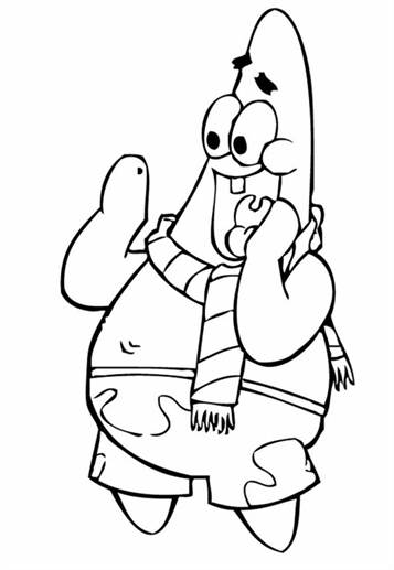 Kids-n-fun.com | 48 coloring pages of Patrick Starfish